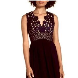 Heartloom Black Lace Dress Size S